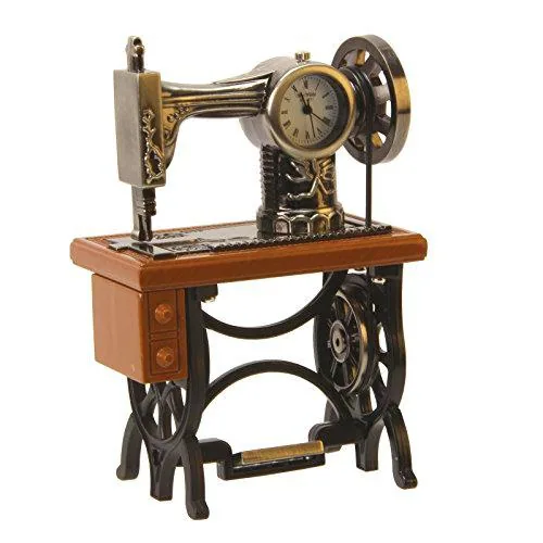 Widdop Reloj miniatura - Máquina de coser