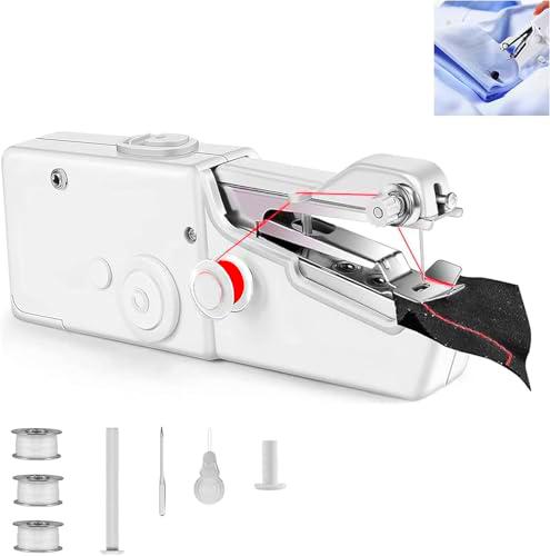 Máquina de coser a mano, mini máquina de coser portátil