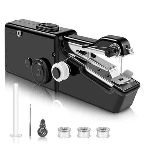 Máquina de coser a mano, mini máquina de coser para costura rápida