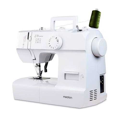 Máquina de coser MEDION SM70 (70 vatios, 12 patrones de puntada diferentes