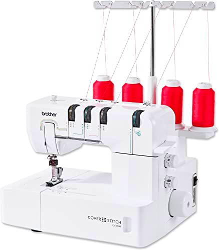 Brother Advanced Cover - Máquina de bordar, color blanco