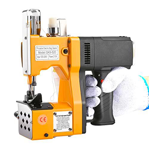 Yontwe Bolsa eléctrica Máquina de Embalaje de Costura Más Cercana Para una Máquina de Coser de Cuero Industrial de lona de Arpillera Bolsa de Costura Portátil de Máquina de Coser Portátil