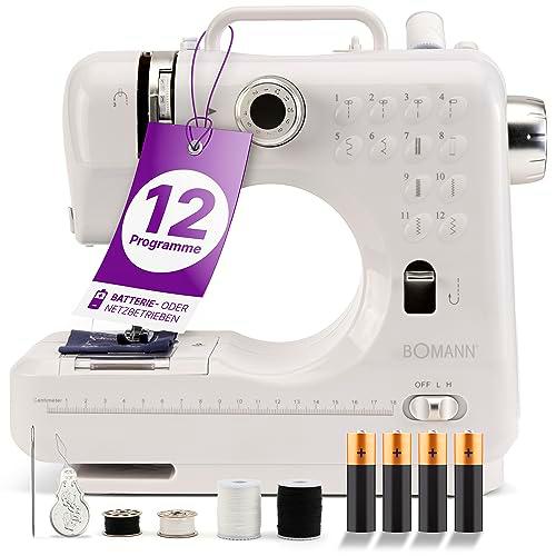 Machine à coudre 12 points Blanc Bomann NM6063CB-Blanc