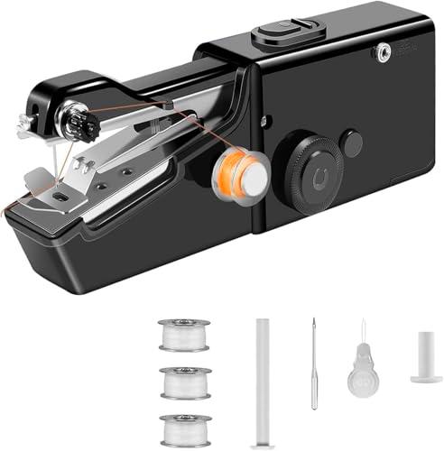 YwuLy Máquina de coser a mano, mini máquina de coser portátil
