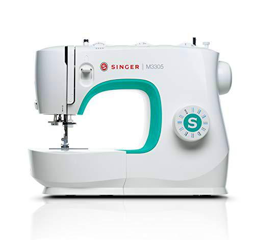 Singer M3305 máquina de Coser White,green