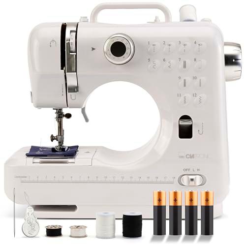 Clatronic Máquina de coser NM 3795 NM 3795 NM NM 3795 NM NM 3795 con 12 patrones de puntada
