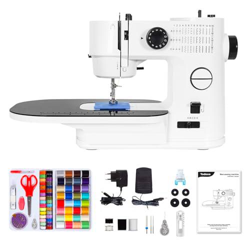 Todeco Máquina de Coser Eléctrica, Mesa Extraíble, 39 Puntadas