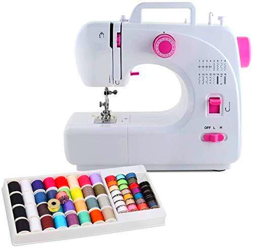 NC56 Máquina de coser 16 puntadas integradas con 60 piezas de rosca.