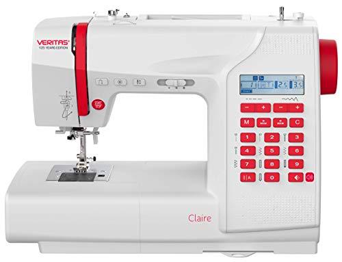 VERITAS Claire - Máquina de coser (197 programas, con alfabeto y números)