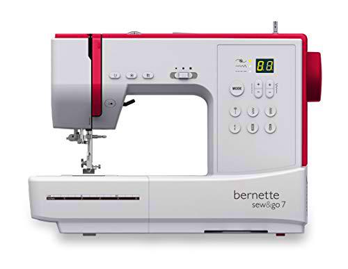 Maquina de coser Bernette SEW AND GO 7 - 80 Puntadas, PAtchwork