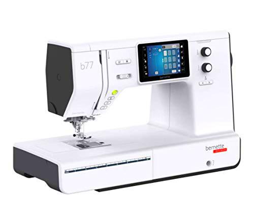 Bernette B77 - Máquina de coser con pantalla táctil a color y doble transporte