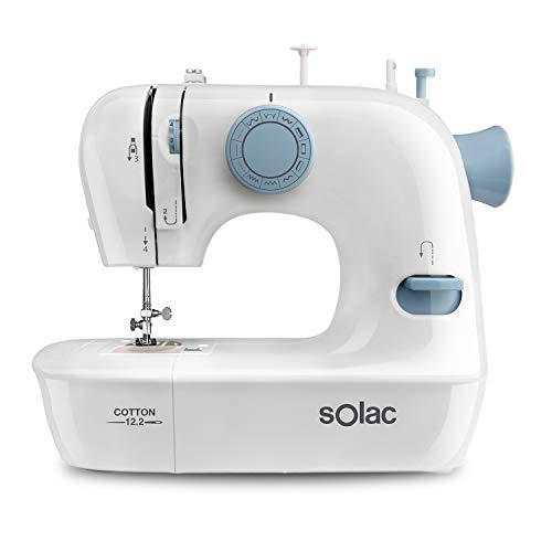 Solac SW8221 Cotton 12.2 - Máquina de coser. 12 puntadas