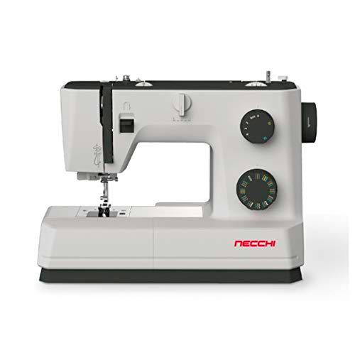 Necchi Q132A - Máquina de coser, interior de aluminio fundido a presión