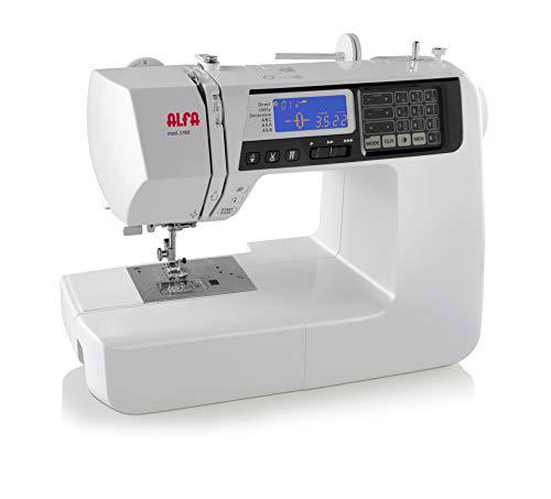 Alfa Modelo 2190-Maquina de Coser electrónica, Multicolor