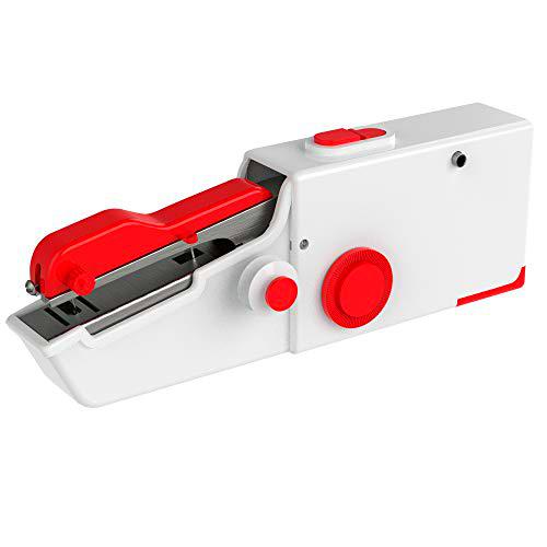 Cenocco CC9073-RD - Mini máquina de coser portátil para principiantes