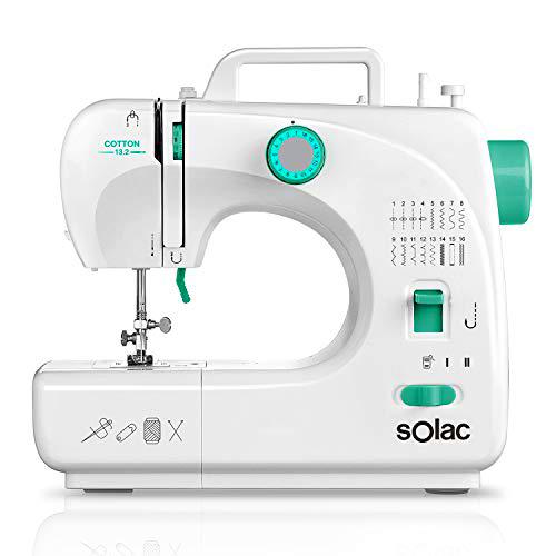 Solac SW8231 Cotton 13.2 - Máquina de coser. 16 puntadas