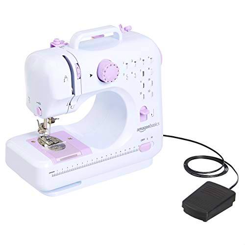 AmazonBasics - Máquina de coser con 12 funciones de costura