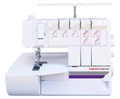 Necchi NC10 - Máquina de coser, interior de fundición a presión