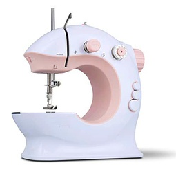 Máquina de coser para niños y principiantes, mini y portátil