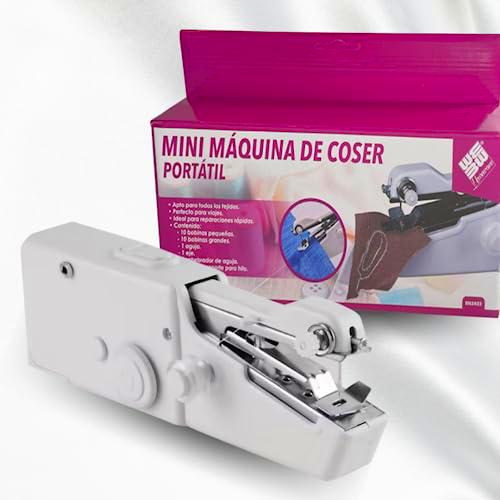 Maquina de Coser Portatil facil de usar - Mini Maquina de Coser Electrica y Profesional con Kit de Costura